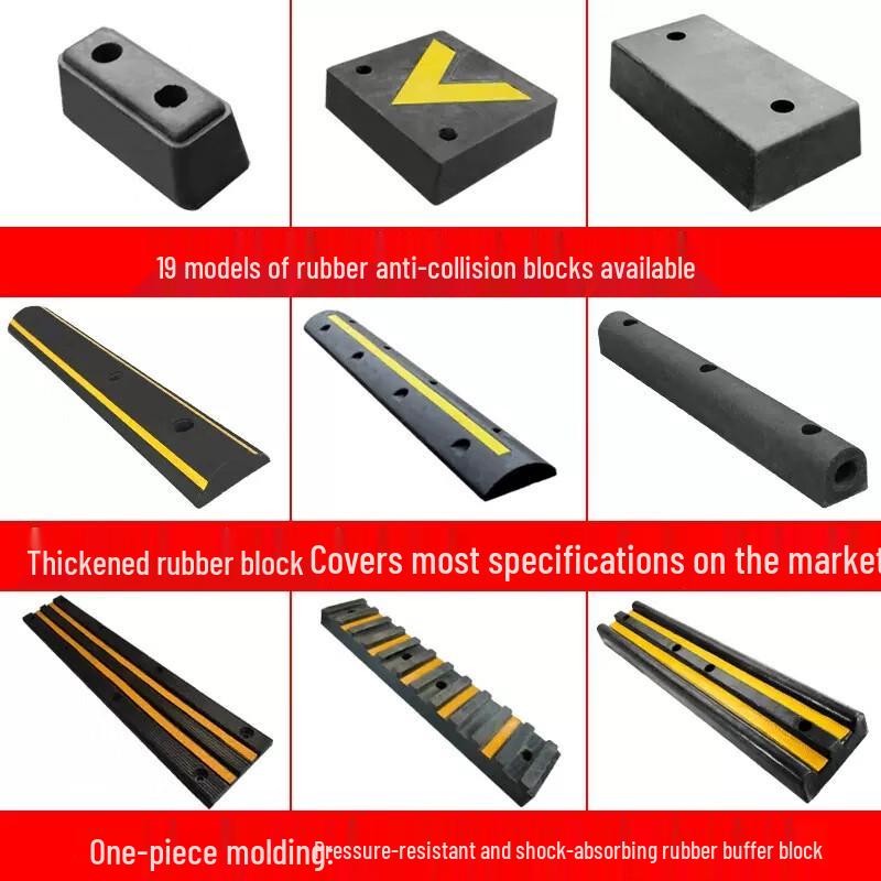 Heavy-Duty Rubber Anti-Collision Buffer Block