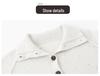 Women's Color-Block High-Neck Cashmere and Wool Sweater with Sequin Details, Tummy-Tucking Design