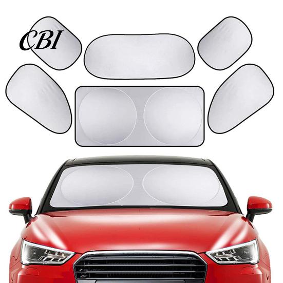 Suction Cup Car Window Screen Side Sun Shade, Mesh UV Block Curtain for Rear Privacy Shade Seat, Heat Insulation Sunshade Baby Travel, Interior