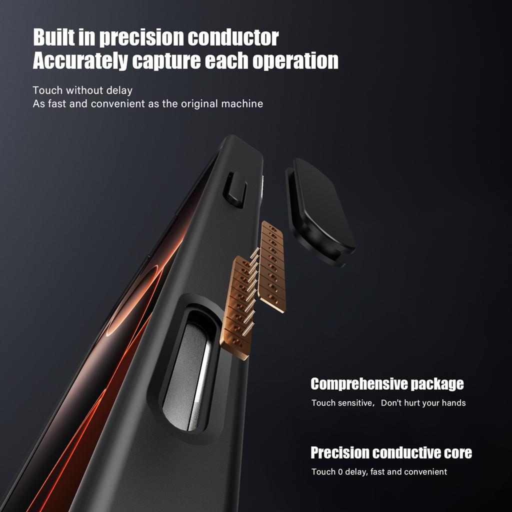 IPAKY For iPhone 16 Pro Max Magnetic Case Shockproof TPU + PC Matte Phone Back Cover