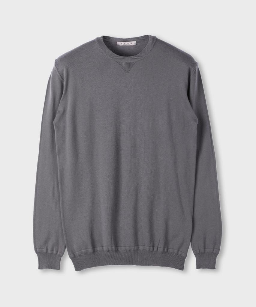 PANICALE Washed Soft Cotton Knit 4 Colors