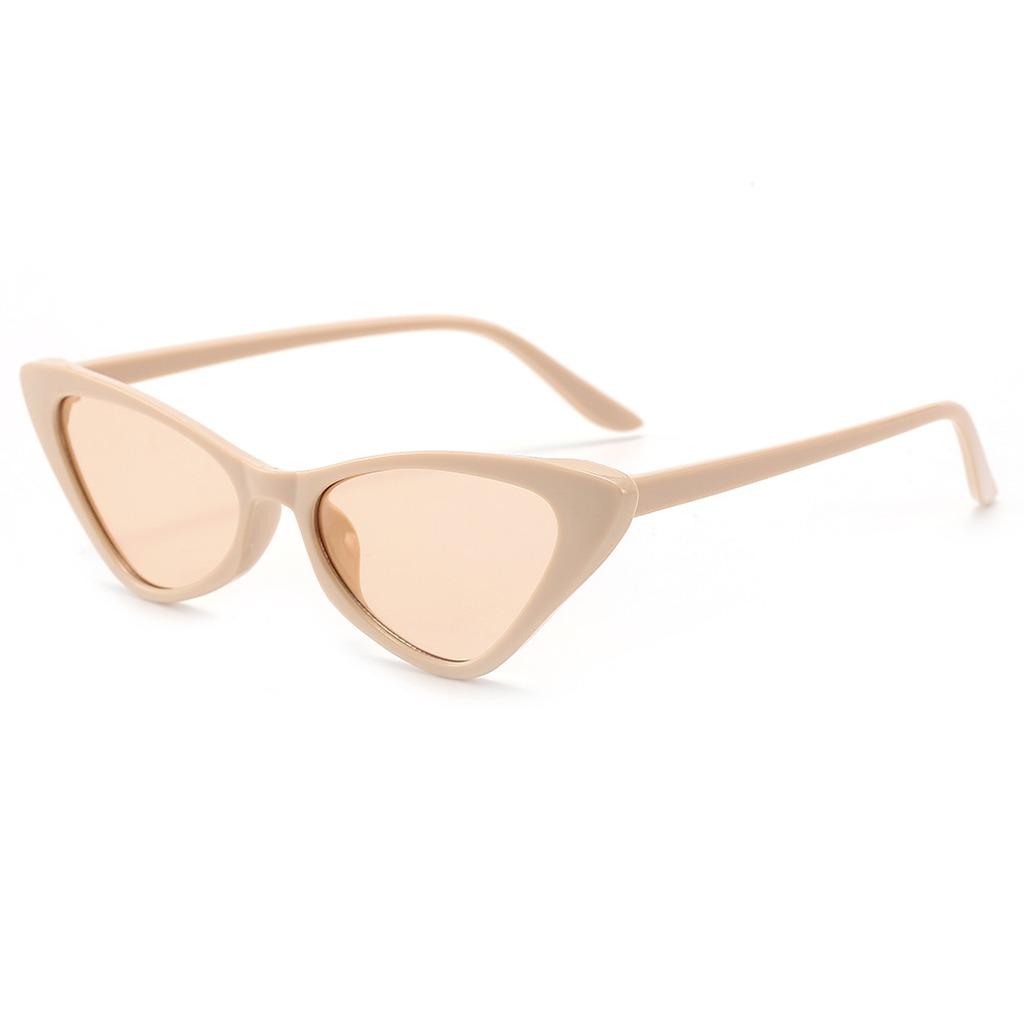 Vintage Cat Eye Small Frame Sunglasses Unisex Uv400 Protection Pc Fashion Eyewear For Daily Fishing Outdoor Activities