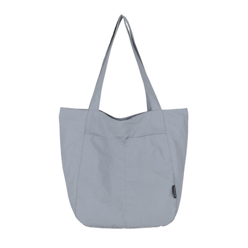 Японская водонепроницаемая нейлоновая повседневная женская сумка-тоут для весны/лета – Большая вместимость, стильная сумка на одно плечо