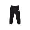 Alphabet Print Drawstring Knit Joggers Women Bottoms Black VN0A7RMTBLK