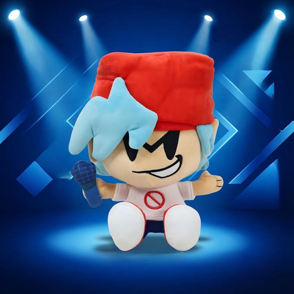 20 см Мягкие Плюшевые Игрушки Friday Night Funkin Парень Пико Девушка Набивная Кукла Игрушка для Детей Рождественский Подарок Декор