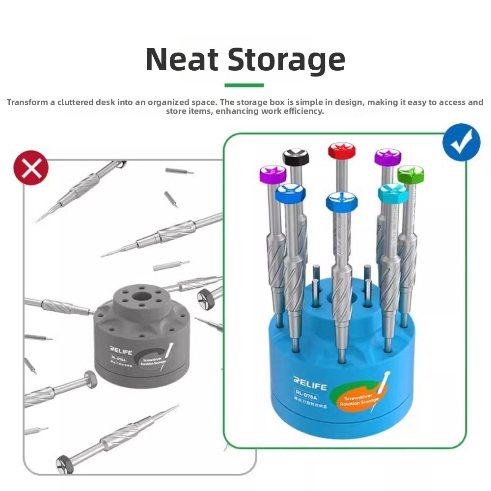 Multi-functional Repair Tool Storage Rack Multi-Hole Storage Holder Workshop Storage