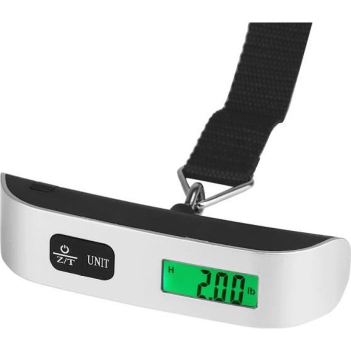 50 г - 50 кг Весы для багажа Весы для чемоданов Цифровые и портативные Электронные весы с отображением температуры