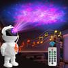 AlfaBot Star Projector Starry Sky Light Astronaut Star Projector Speaker Adjustable with Timer and Remote Control for Kids Night Room Decoration Gift