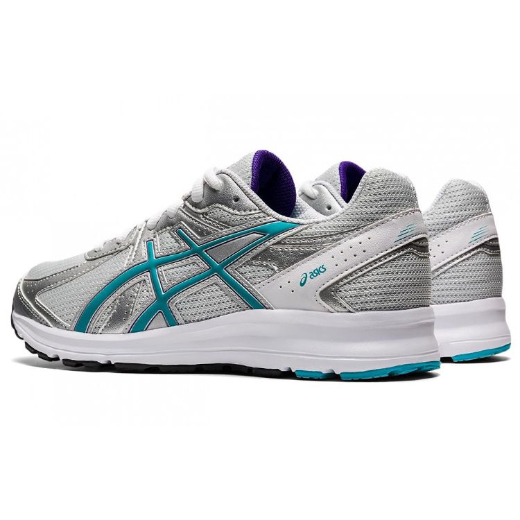 Asics Jog 100S Low Top Running Shoes Men Sneakers Gray Blue 1201A432-102