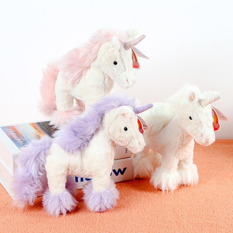Unicorn Stuffed Toy With Cotton Filling For Gift And Collection