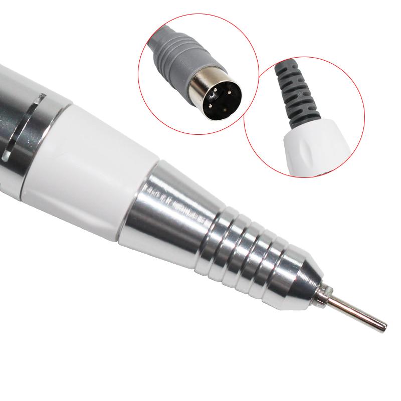 Professional Electric Nail Art Drill Pen Handle File Polish Grind Machine Handpiece Manicure Pedicure Tool Nail Drill Accessories