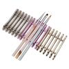 New Makeup Brush Nail Pen Rack 5-grid Electroplating Desktop Nail Tool Storage Rack Brush Cleaning and Drying Rack Beauty Tools