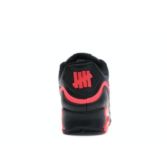 Nike Air Max 90 x Undefeated Черный Солнечно-красный 2019 - CJ7197-003