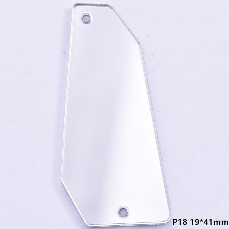 Акриловая ручная шовная дрель, зеркало специальной формы с плоским дном, сделай сам, украшение одежды, ювелирные изделия, зеркальные аксессуары, шовная дрель