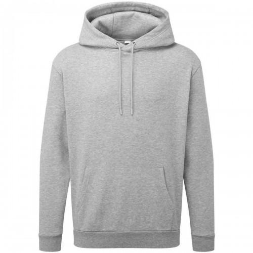 Anthem Унисекс Взрослый Студийный Однотонный Меланжевый Худи