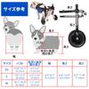 PAKESI Dog Dog Walking Dog Rehabilitation Adjustable Dog Elderly Walking Dog Rehabilitation Dog M Wheelchair, Aid, Aid, Lightweight, Size, 2-Wheel