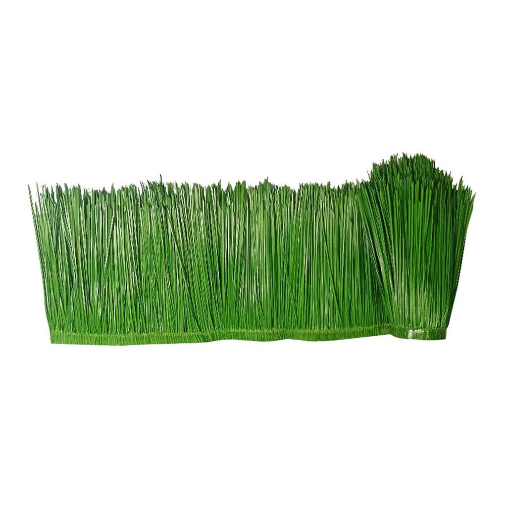 Artificial Straw Roof Thatch 100x50cm Exquisite Workmanship Versatile Accessories PE Synthetic Material Decoration Sturdy