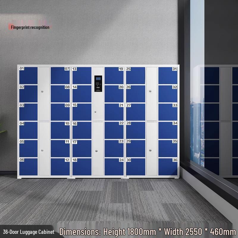 Smart Facial Recognition Lockers for Shopping Malls, Supermarkets, Gyms, and Employee Changing Rooms