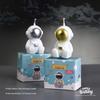 Gold & Silver Astronaut Birthday Cake Candles - Cute & Creative Party Decorations