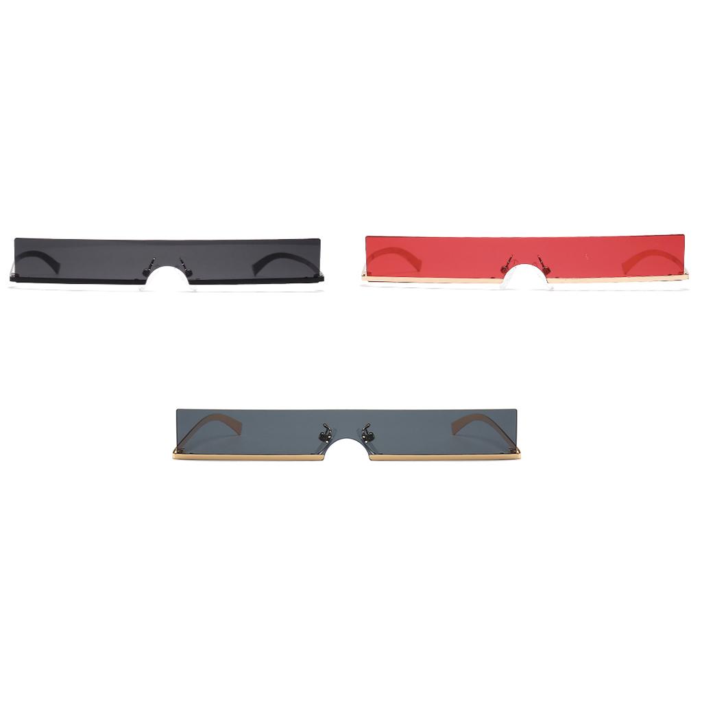 Мужские узкие солнцезащитные очки, женские прямоугольные солнцезащитные очки в полурамке для мужчин, ретро UV400, металлические