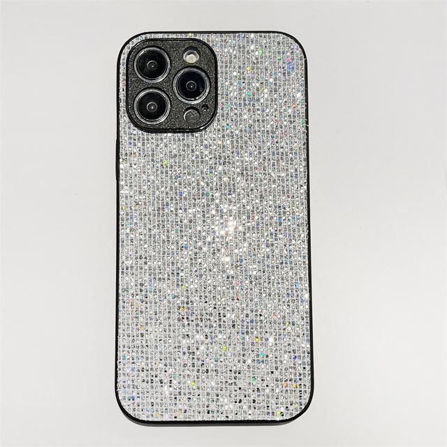 Роскошный блестящий чехол для телефона с бриллиантами для Iphone 14 13 11 12 Pro Max X Xr Xs Max 7 8 14 Plus, мягкий силиконовый чехол со стразами