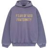 Fear of God Essentials Heavy Fleece Hoodie Lavender Men Tops Purple 192BT244817F