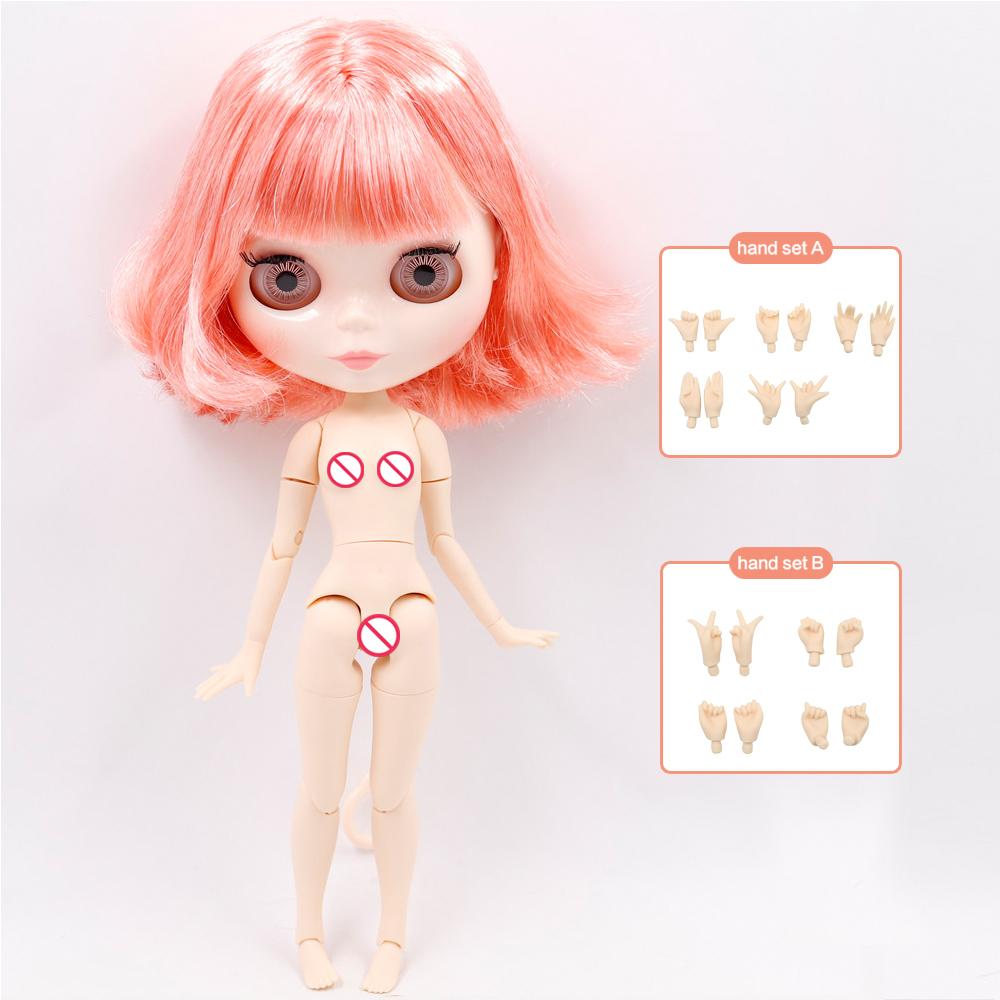 ICY DBS Кукла Блайз Шарнирное тело 30 см BJD Игрушка Белое глянцевое лицо и матовое лицо с дополнительными руками AB и панелью 1/6 DIY Модная кукла