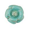 Scarf Button Camellia Shape Alloy Brooch with Glossy Glaze Sweaters Collars Hats Bags Coats Scarves Badge Outfit
