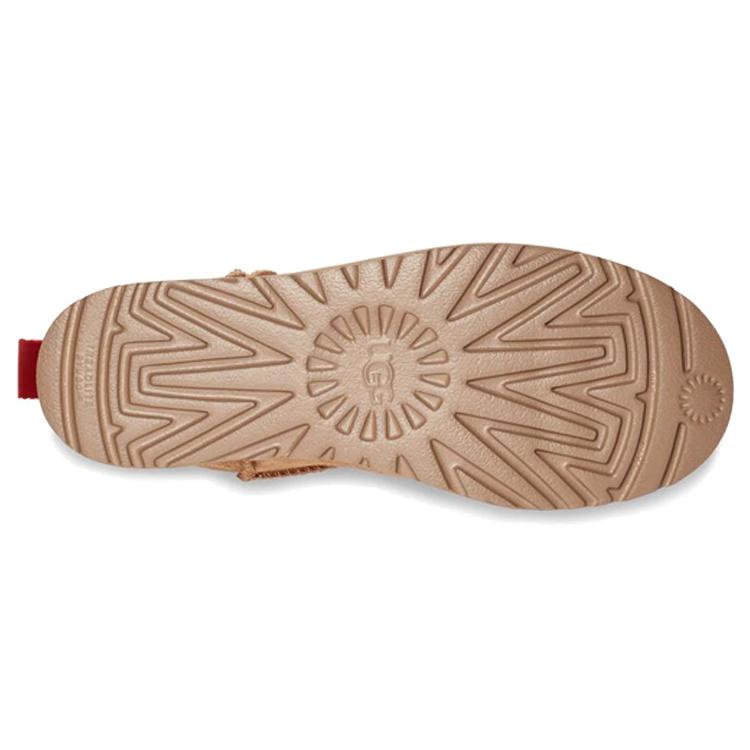 UGG W Classic Short Logo Zip Женская 1122672-CHE