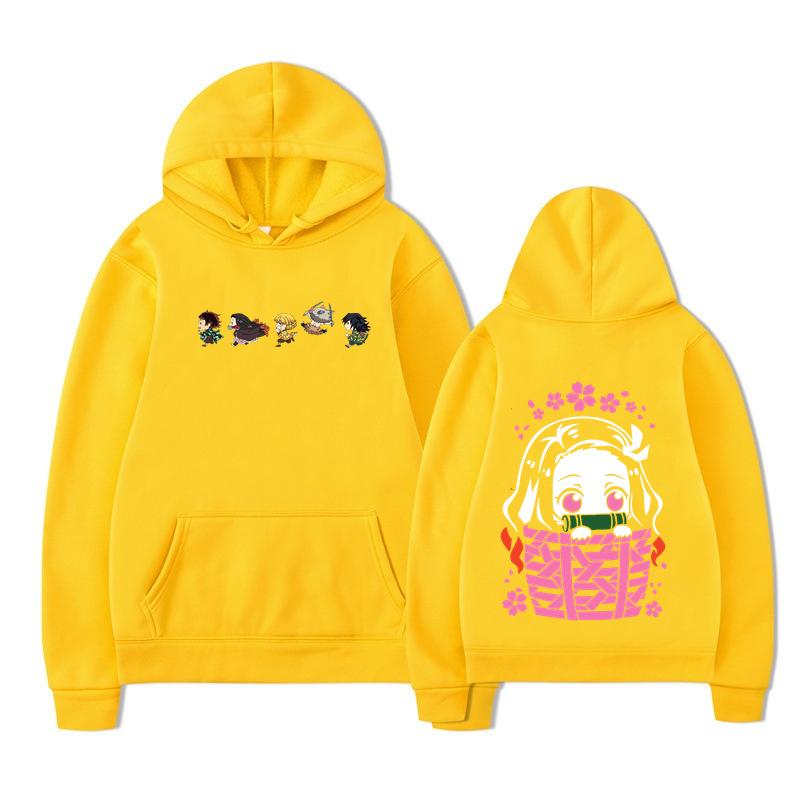 Японский Музан Мужской Худи Харадзюку Уличная Футболка Пуловер Мода Женская Одежда Мода Осенне-Зимняя Одежда