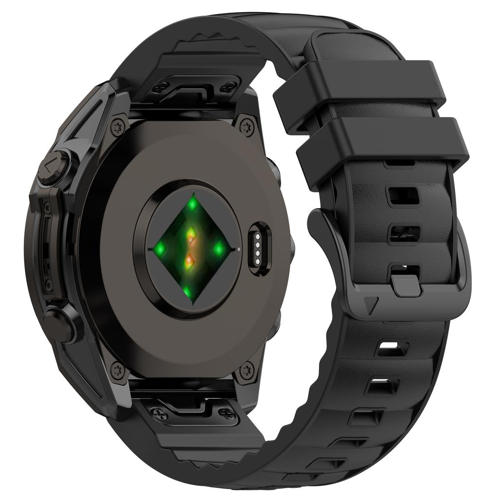 Быстросъемный ремешок 26 мм 22 мм для Garmin Fenix 8 Pro 47 мм 51 мм AMOLED MicroLED Кожаный Силиконовый Ремешок Fenix E 6 6X 7 7X/Epix Браслет