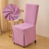 Stretch Parsons Dining Chair Covers Removable Washable Kitchen Chair Protectors Universal Fit Slipcovers