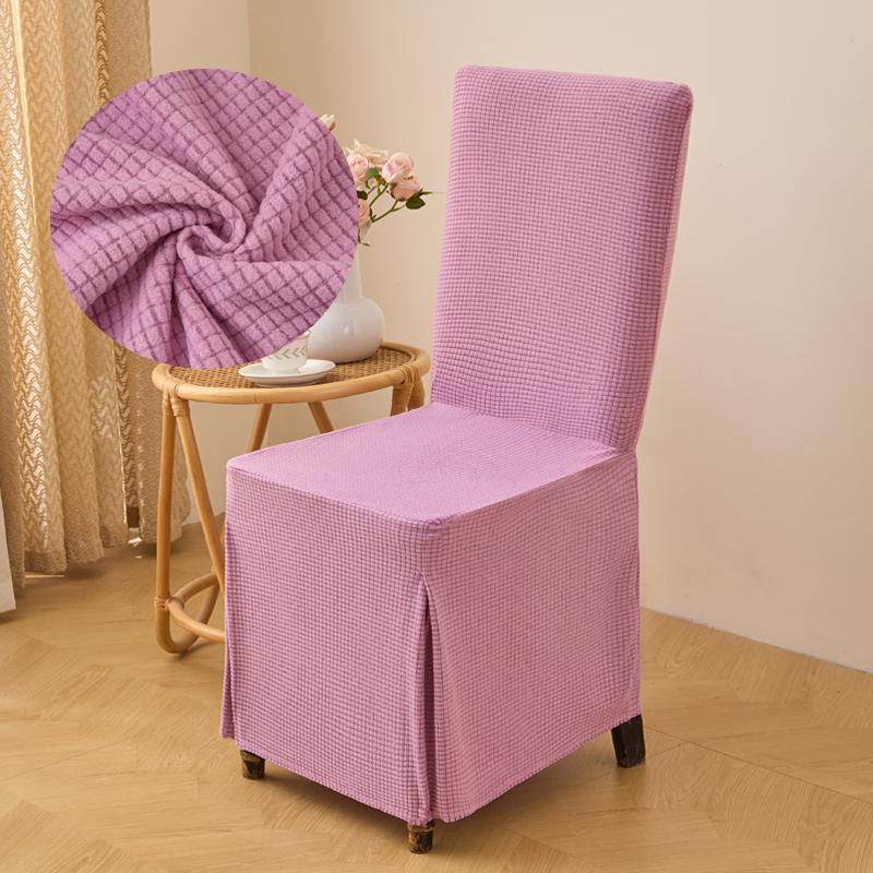 Stretch Parsons Dining Chair Covers Removable Washable Kitchen Chair Protectors Universal Fit Slipcovers