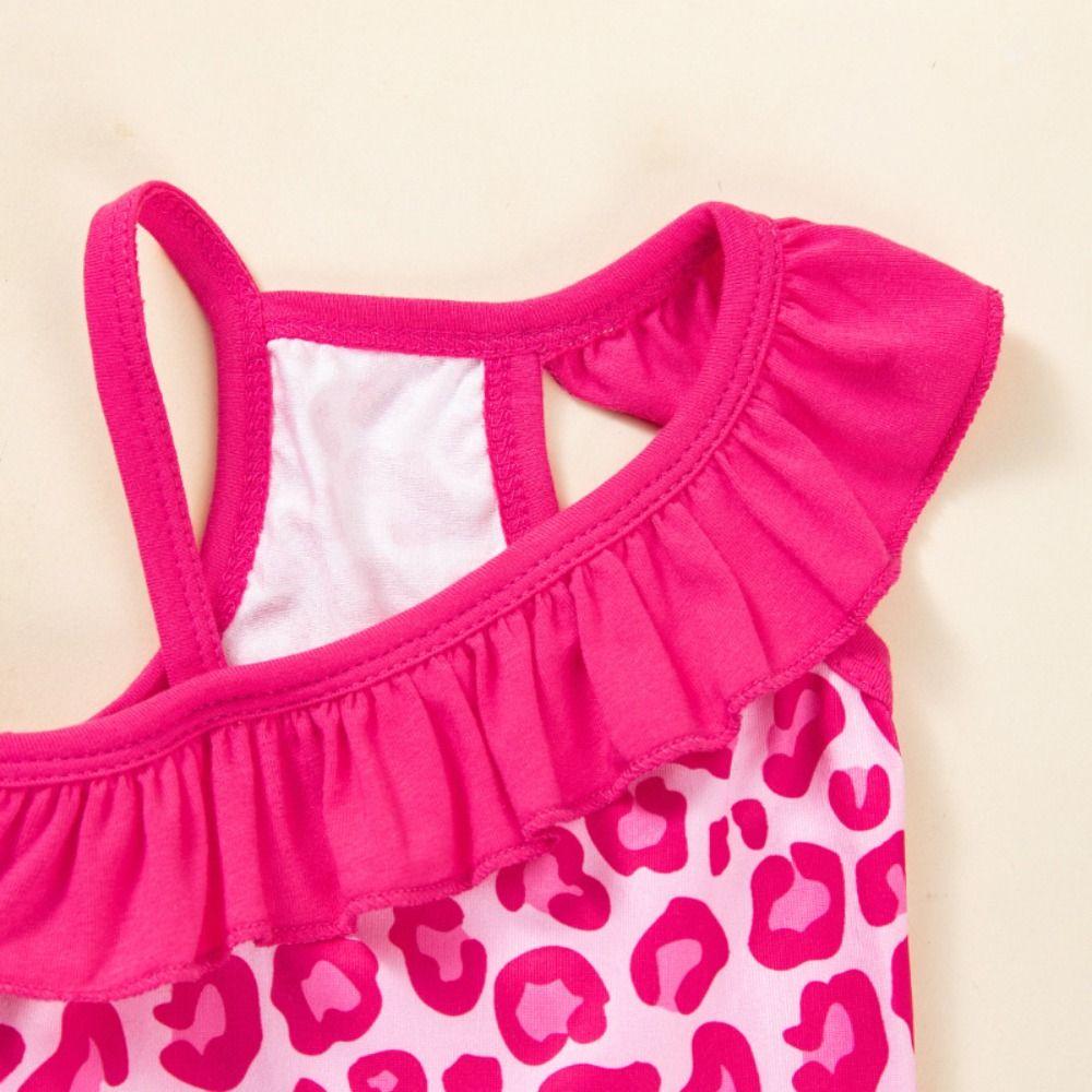 Cartoon Pattern Pet Summer Clothes Soft Cat Suspender Skirt  for Puppy Small Animal