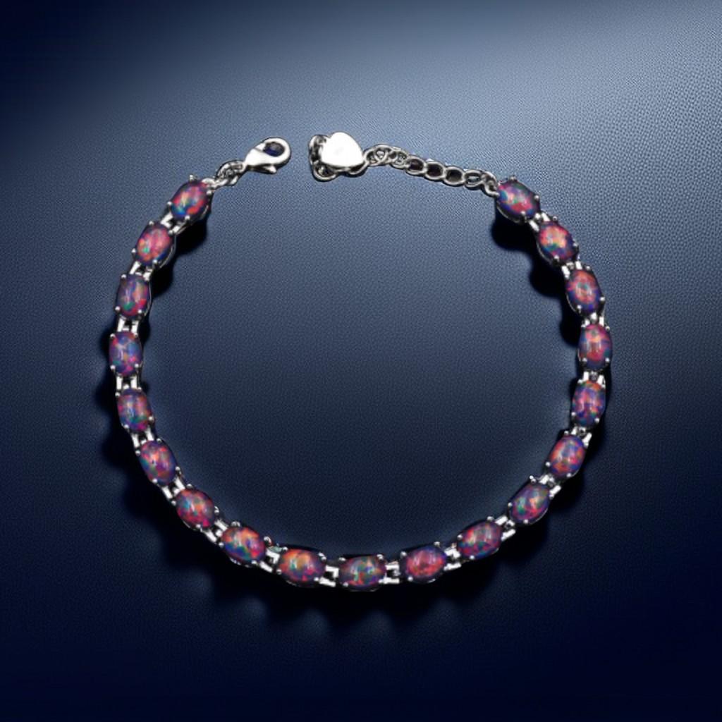 2026 Xia Wei Egg Bracelet Oval Fashion Color Treasure Jewelry Accessories, Bracelets, Fashion Trends, Exquisite Inlay, Zircon