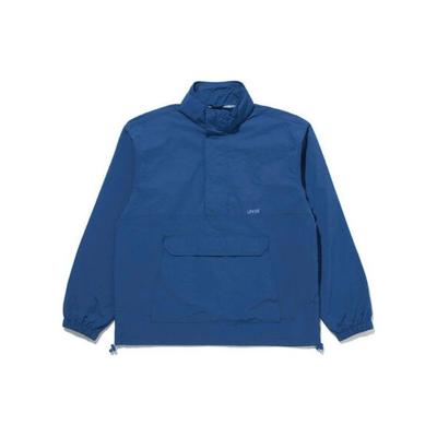 Куртка мужская Levis однотонная на молнии до середины, со стойкой, с длинным рукавом, синяя A7200-0002
