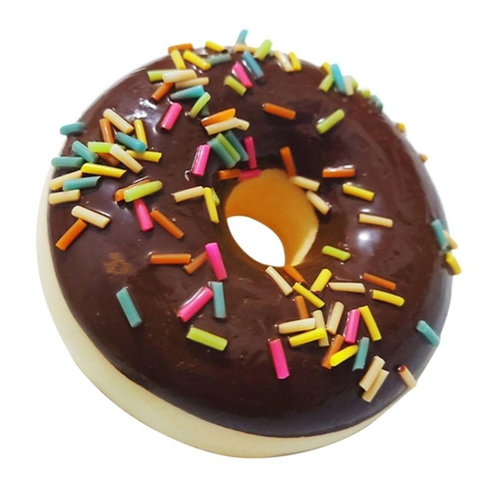 Donut 6.2cm/2.4in Model Food Simulation Donuts Simulation Cake Squeeze Toy Donut Cone Toy