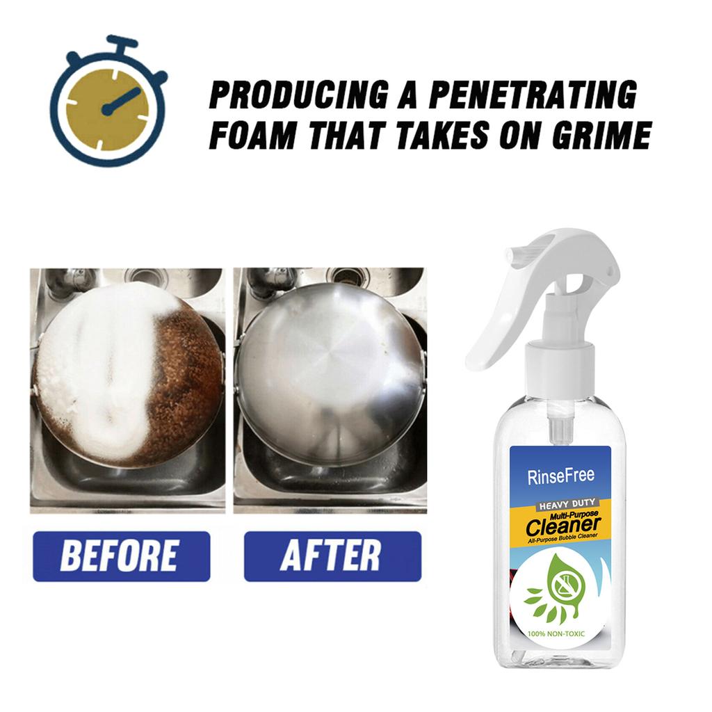 Kitchen Heavy Oil Stain Foam Cleaner Stove Kitchen Utensils Multi-purpose Degreasing and Descaling Oil Stain Cleaner