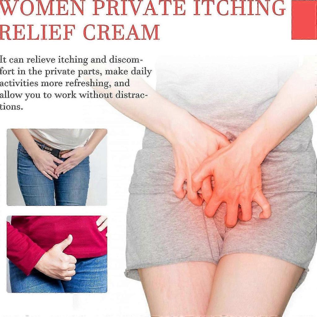 3x Vagisafe Women Private Itching Relief Cream Fast Long Lasting Soothing Treatment for Intimate Skin Irritation