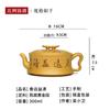 300ml Chinese Yixing Purple Clay Teapots Tea Infuser Tea Pot Famous Artists Handmade Raw Ore Golden Section Kettle Zisha Teaware