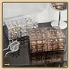 72 Grid 3-Layer Jewelry Storage Box - Elegant Practical Display Stand for Jewelry Storage Box