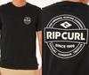 25 Лето Новинка Серф Закат Футболка Rip Curl Мужская Оверсайз Y2k Хлопок Дышащая Высокое Качество Мужской Топ Футболки Графические Футболки