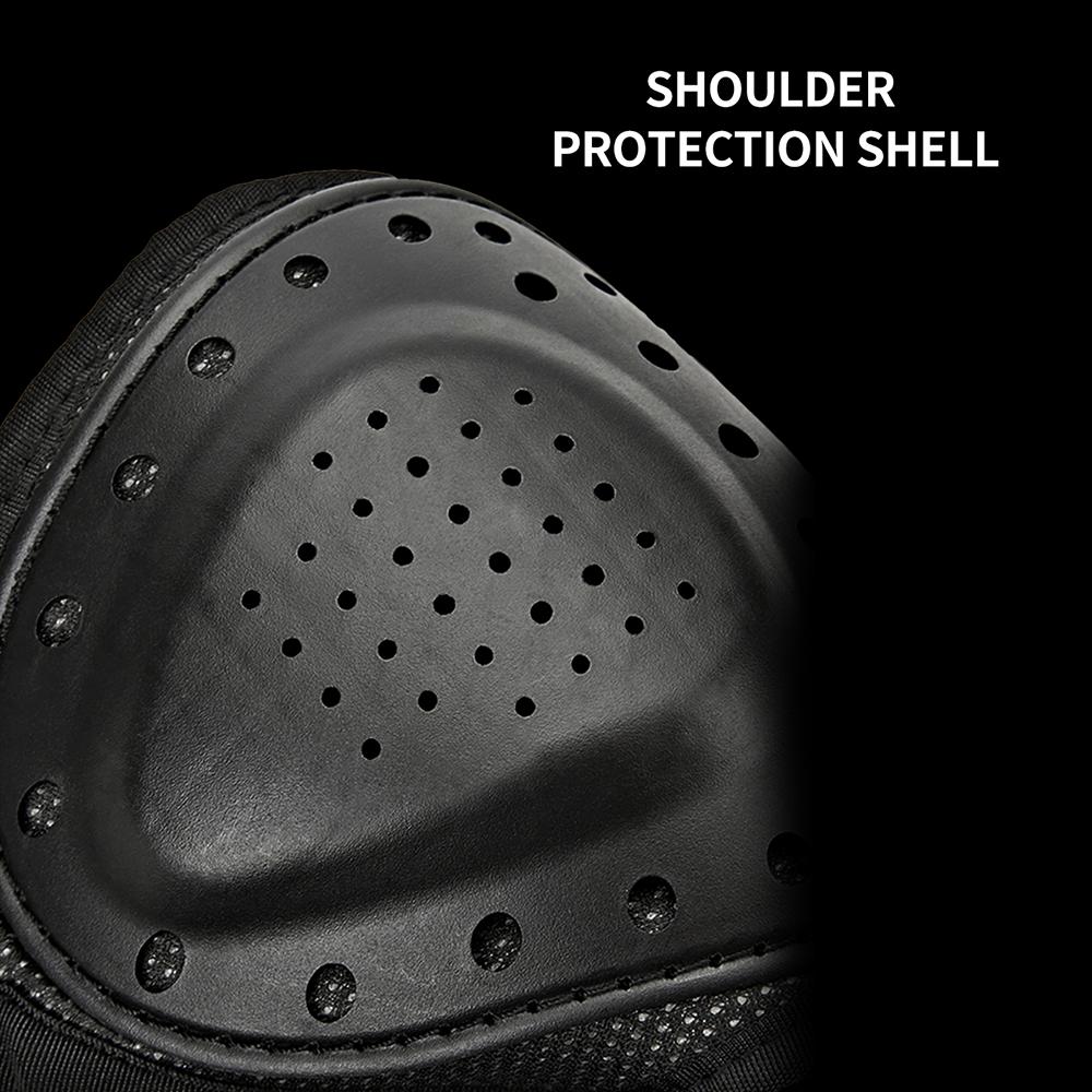 WOSAWE Motorcycle Racing Protective Gear Motocross Armor Vest Knee Pads Elbow Protective Guard