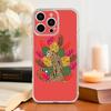 Tropical Jungle Print Animals Phone Case For iPhone17,16,15,14,13,12,11 Plus,Pro Max,Soft Silicone Transparent Cover