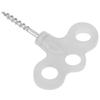 10 Pcs Glowing Tent Pegs Stainless Steel Screw Pegs Durable Ground Pegs  Hiking