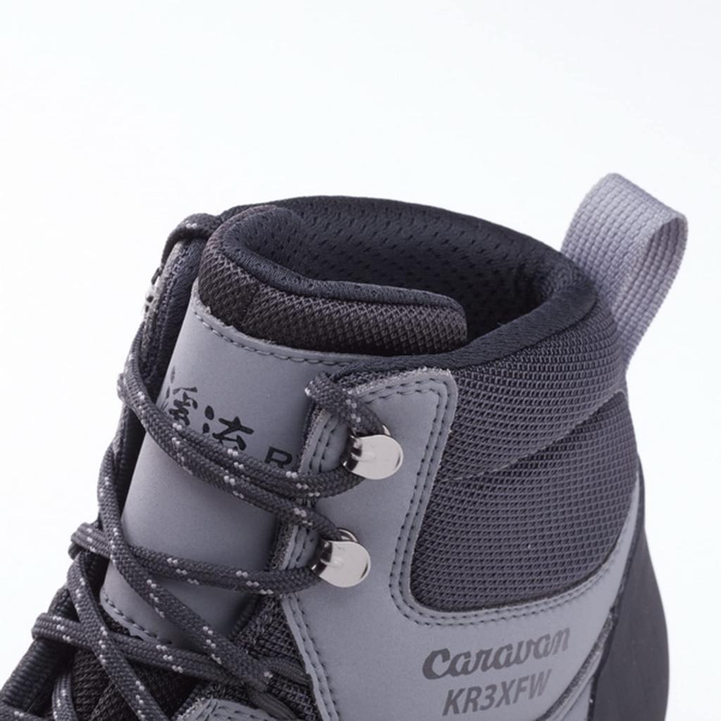 Keiryu KR 3XF Wide Shoes for Outdoor Stream Climbing and Headwater Size Cm Fishing, Gray, 25.0
