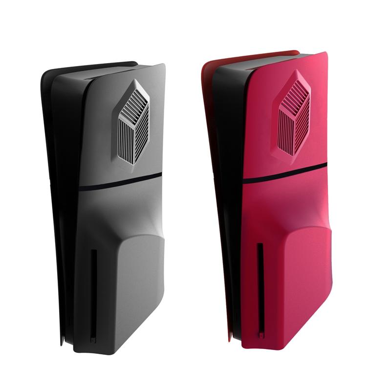 B03B-Лицевые панели для консоли PS5 Slim с дисководом, крышка, лицевая панель, вентиляционные отверстия для охлаждения, боковая панель, скин, корпус, игровые аксессуары