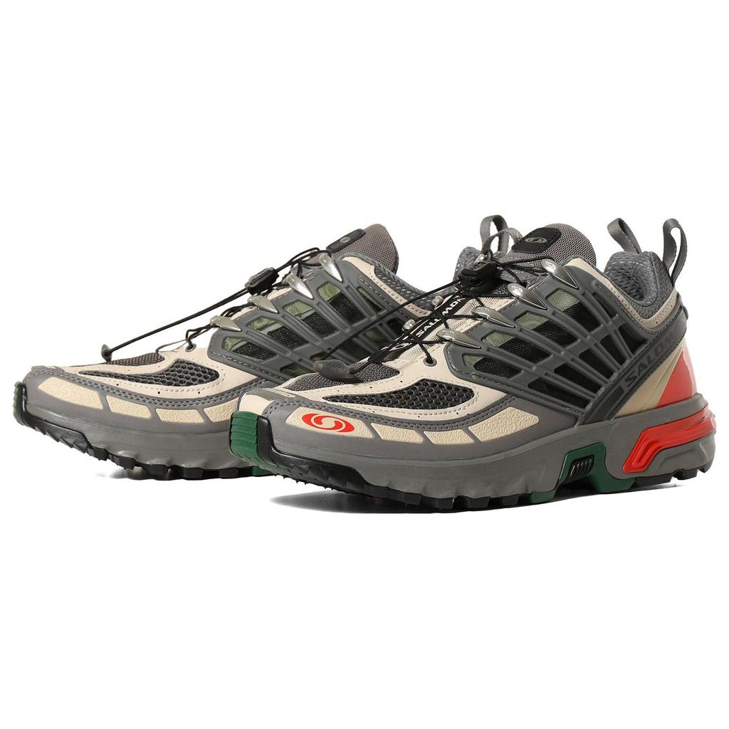 SALOMON Мужские кроссовки ACS Pro Pewter Cement Eden Серые L47299200
