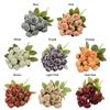 Silk Petals Rose Artificial Flowers 15 Heads Decorative Flower  Party Supplies
