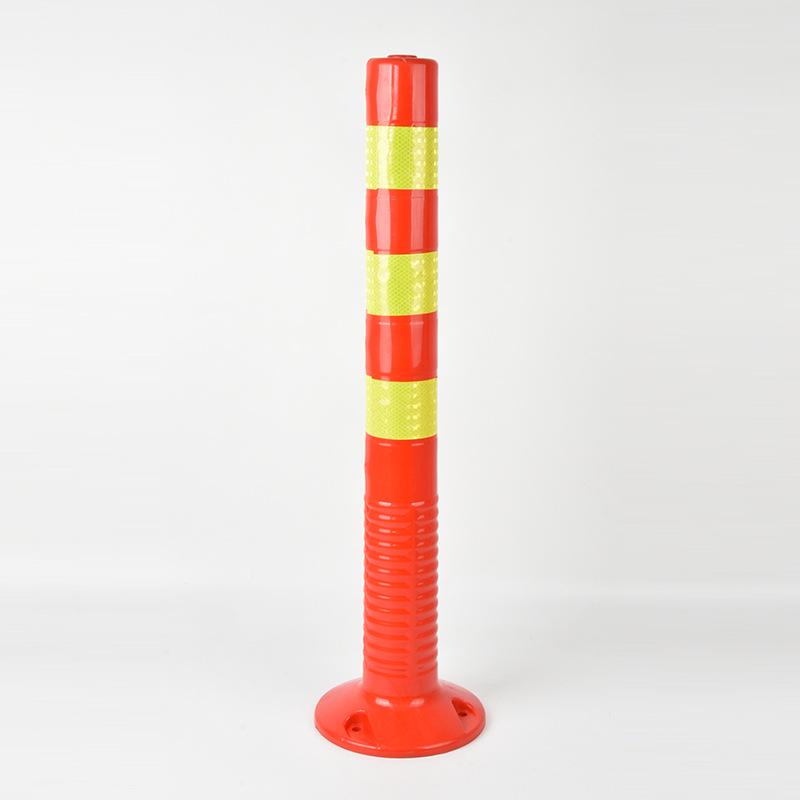 Reflective Plastic Traffic Barrier Cone – PU Lane Divider and Warning Post
